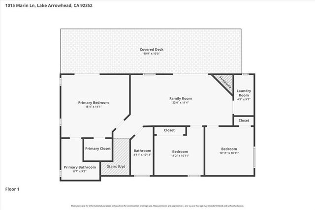 1015 Marin, Lake Arrowhead, CA 92352