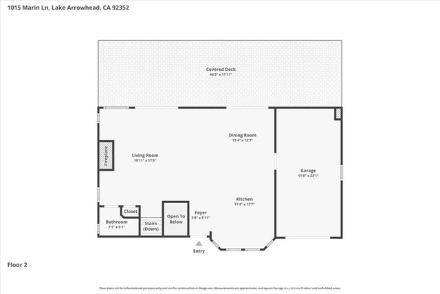 1015 Marin, Lake Arrowhead, CA 92352