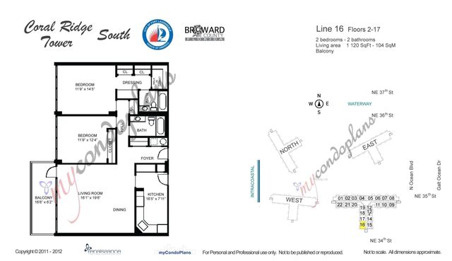 3333 NE 34TH Street 1616, Fort Lauderdale, FL 33308
