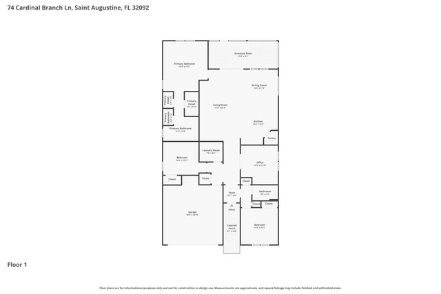 74 Cardinal Branch Ln, St Augustine, FL 32095