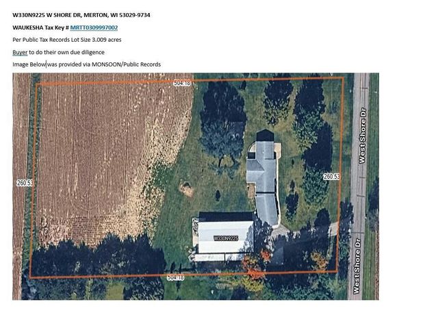 W330N9225 Shore DRIVE, Hartland, WI 53029