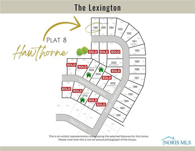 168 BARTON CREEK Drive, Perrysburg, OH 43551