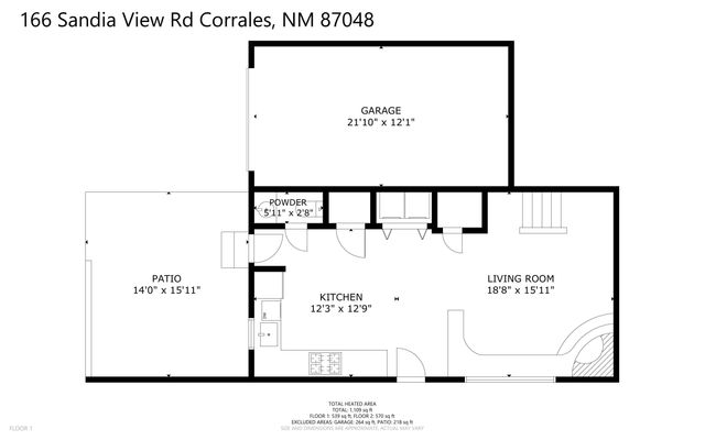 166 Sandia View Road, Corrales, NM 87048