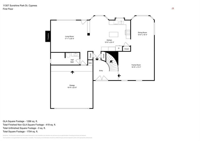 11307 Sunshine Park Drive, Cypress, TX 77429