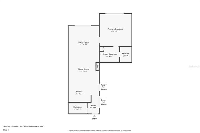 7600 SUN ISLAND DRIVE S 107, South Pasadena, FL 33707