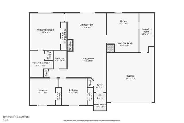 28907 Binefield Street, Spring, TX 77386