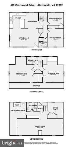 512 CRESTWOOD DR, Alexandria, VA 22302