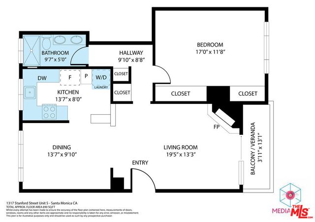 1317 Stanford Street 5, Santa Monica, CA 90404