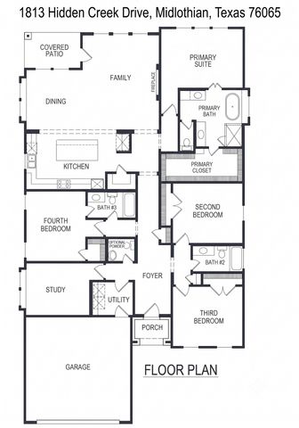 1813 Hidden Creek Drive, Midlothian, TX 76065
