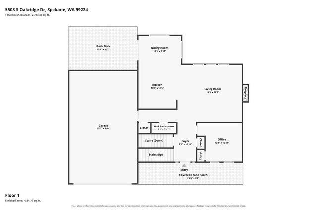 5503 S Oakridge Dr, Spokane, WA 99224