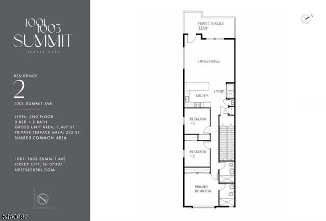 1001 Summit Ave 2, Jersey City, NJ 07307