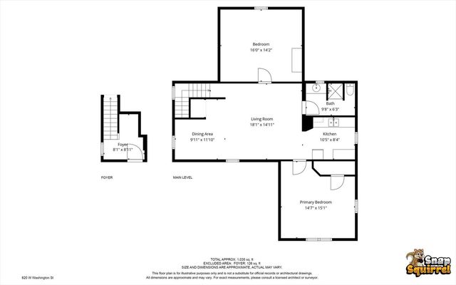 820 W Washington Street, Bloomington, IL 61701