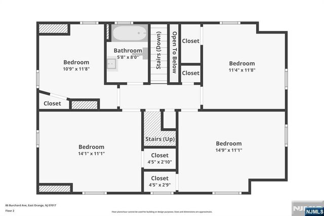 86 Burchard Avenue, East Orange, NJ 07017