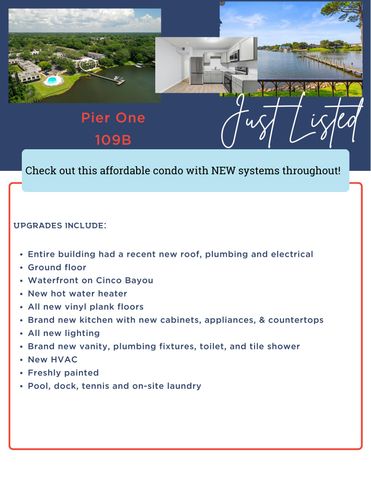 210 Pelham Road 109B, Fort Walton Beach, FL 32547