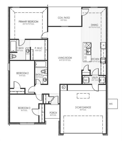 1224 E Ruger Lane, Mustang, OK 73064