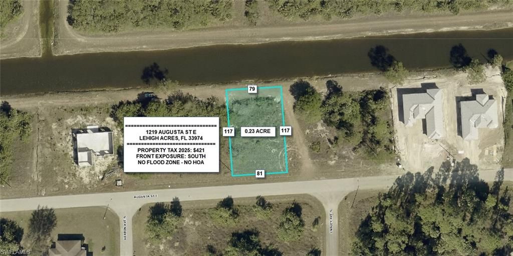 1219 Augusta ST E, LEHIGH ACRES, FL 33974 — exterior