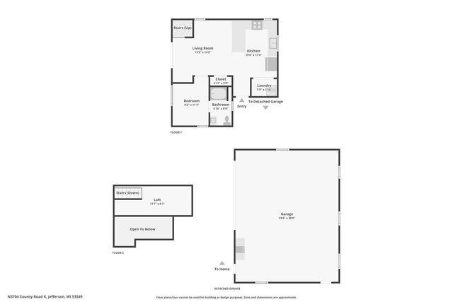 N3704 County Road K, Jefferson, WI 53549