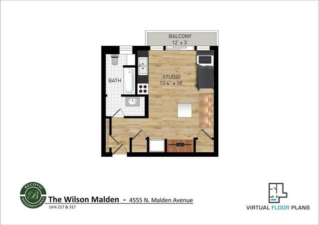 4555 N Malden Street 317, Chicago, IL 60640