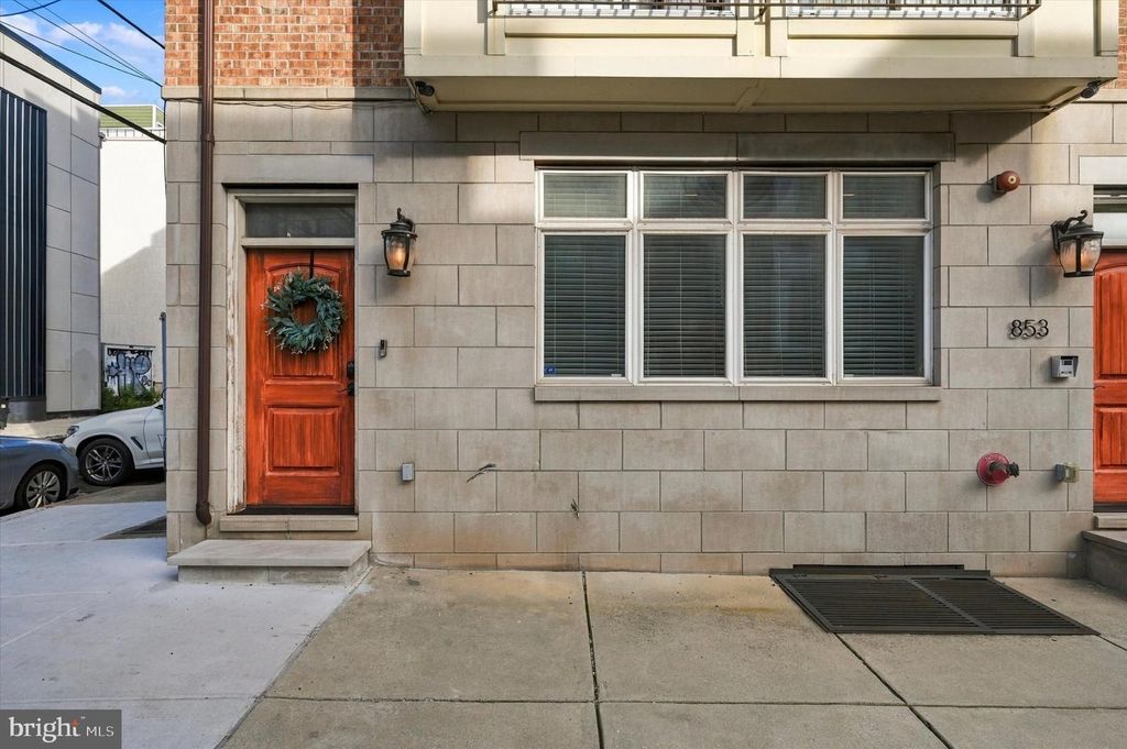 853 N 15TH ST #1, PHILADELPHIA, PA 19130 — exterior