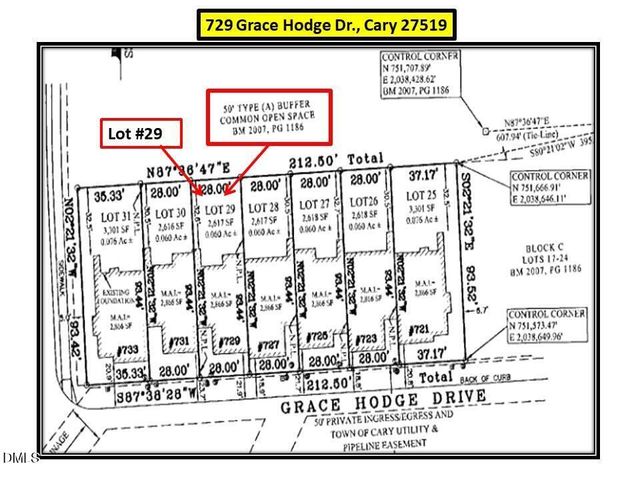 729 Grace Hodge Drive, Cary, NC 27519