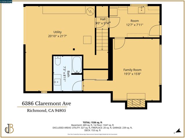 6386 Claremont Ave, Richmond, CA 94805