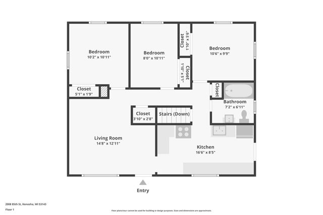 2008 85th STREET, Kenosha, WI 53143