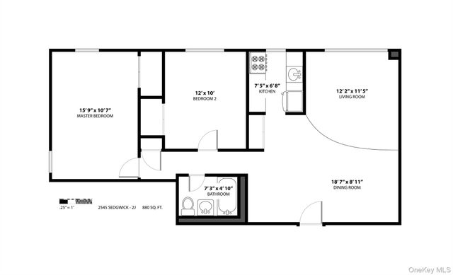 2545 Sedgwick Avenue 2J, Bronx, NY 10468