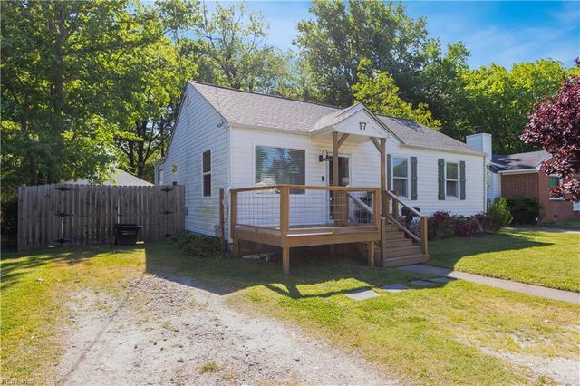17 Warner RD, Hampton, VA 23666