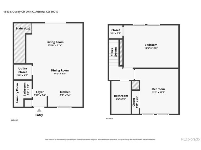1543 S Ouray Cir C, Aurora, CO 80017
