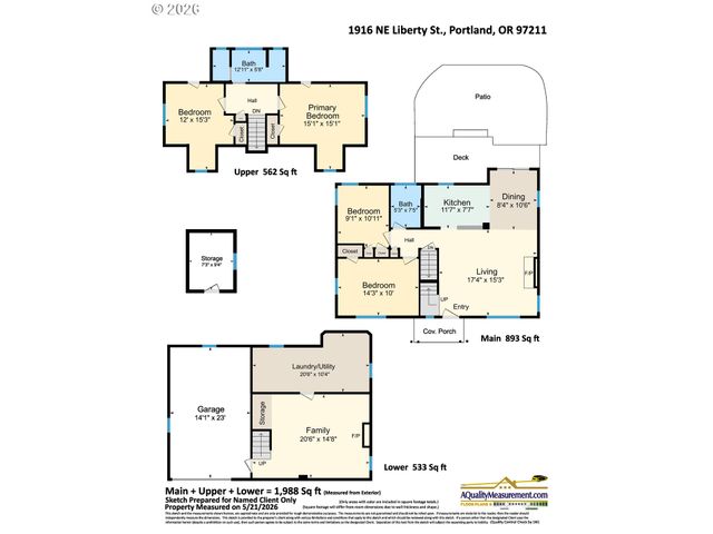1916 Ne LIBERTY St, Portland, OR 97211