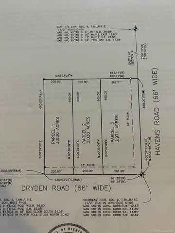 0 Dryden Road, Dryden, MI 48428