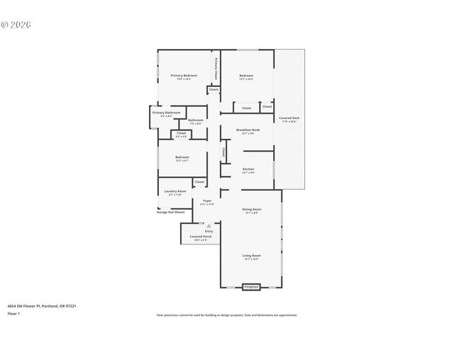 4654 Sw FLOWER Pl, Portland, OR 97221