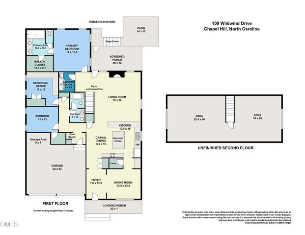 109 Wildwind Drive, Chapel Hill, NC 27516