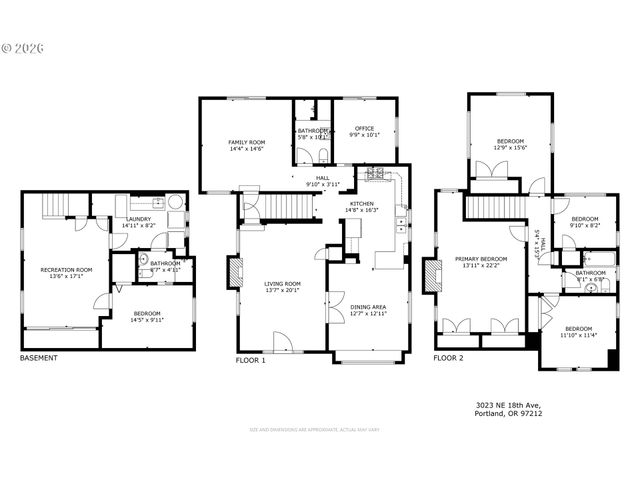 3023 Ne 18TH Ave, Portland, OR 97212