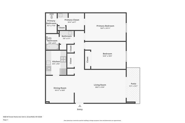 9360 W Forest Home AVENUE #3, Greenfield, WI 53228