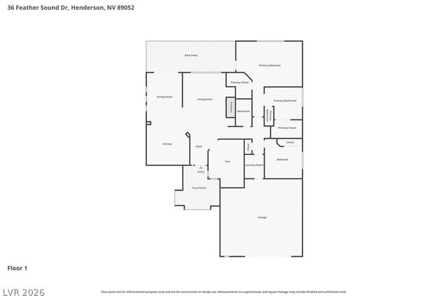 36 Feather Sound Drive, Henderson, NV 89052