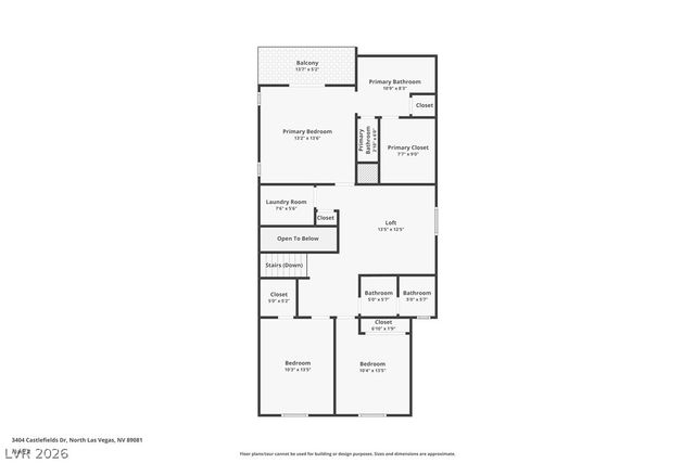 3404 Castlefields Drive, North Las Vegas, NV 89081