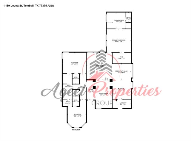 1189 Lovett Street, Tomball, TX 77375