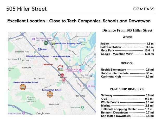 505 Hiller Street, Belmont, CA 94002