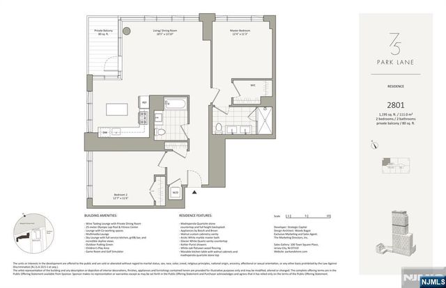 75 Park Lane 2801 - A, Jersey City, NJ 07310