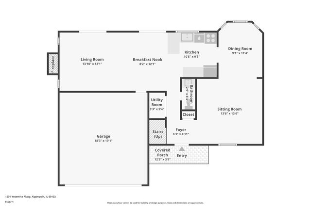 1201 Yosemite Parkway, Algonquin, IL 60102