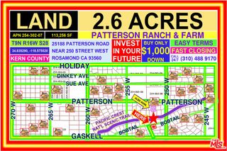 25018 W pATTERSON Road, Rosamond, CA 93560
