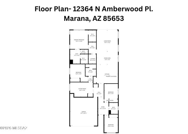 12364 N Amberwood Place, Marana, AZ 85653