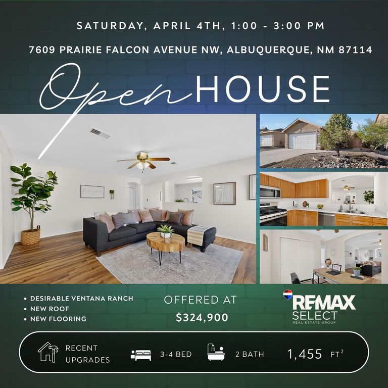 7609 Prairie Falcon Avenue NW, Albuquerque, NM 87114