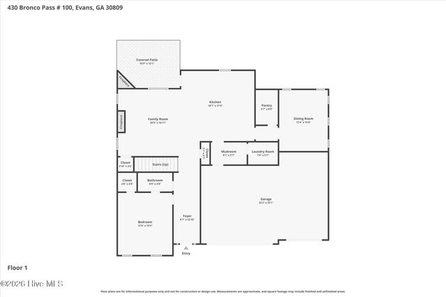 430 Bronco Pass, Evans, GA 30809