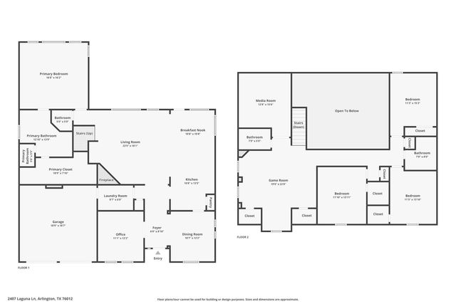 2407 Laguna Lane, Arlington, TX 76012
