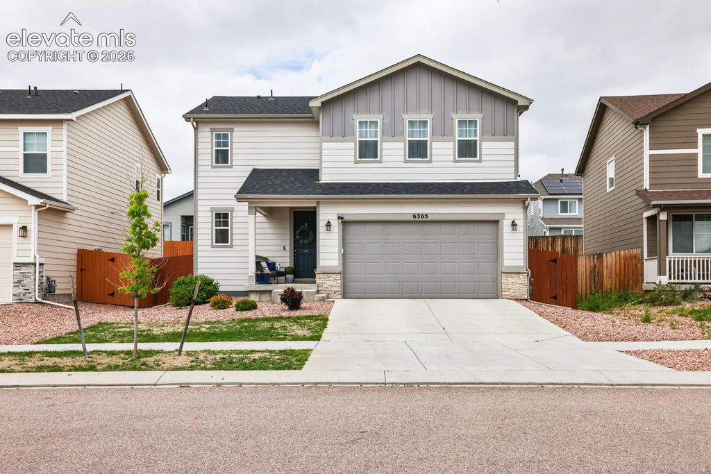 6365 Bodacious Circle, Colorado Springs, CO 80923 — exterior