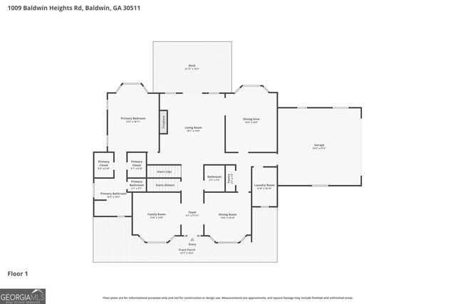 1009 Baldwin Heights Road, Baldwin, GA 30511