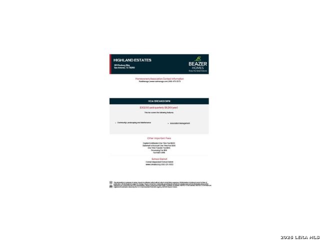 1306 Roxburg Way, San Antonio, TX 78260