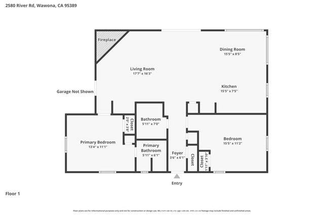 2580 River, Wawona, CA 95389